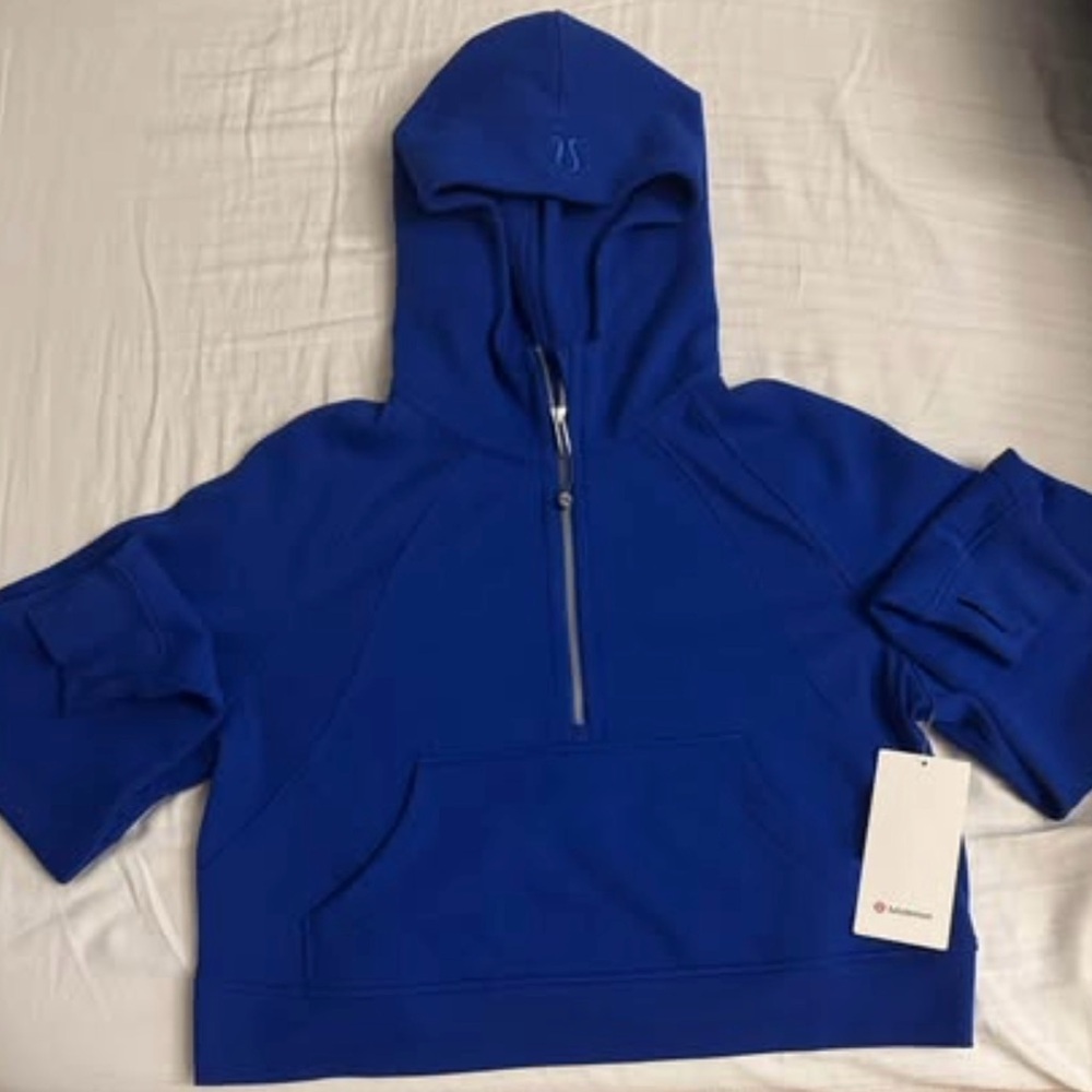 Scuba Oversized Half-Zip Hoodie